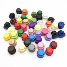 褲腰彈簧扣 紐扣吊扣繩扣鎖扣卡扣彈簧扣蘑菇彈簧扣豬鼻扣 diy扣鬆緊調節扣 1VD8, 藏青,50個, 1個