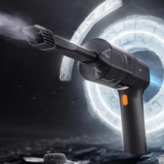 무선 자동차청소기 휴대용 흡입력 차량용 실내 강력, F. 999999R 블랙 (브러시리스 상자)