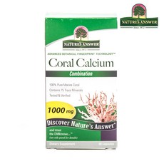 NATURE'S ANSWER 珊瑚鈣保健膠囊 1000mg, 1個, 90 件