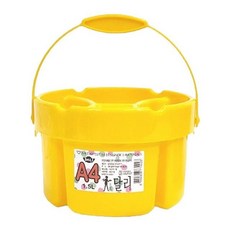 오피스디포 문구용품 달리 물통 노랑 소 1.5L 4칸 1개 ujd+66090Ow