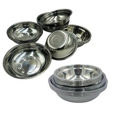 台灣現貨 不鏽鋼打蛋盆 鐵碗 露營湯盆 菜盆 料理盆 湯碗 盆子 烘焙 料理 調料缸, 1個, 大,單一規格