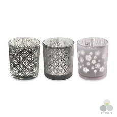 캔들 용기 패턴 유리 180ml 캔들 양초 홀더, 1개, 앤티크