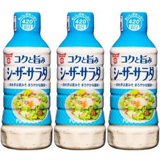 간장 리치 우마미 시저 샐러드 드레싱, 3개, 420ml