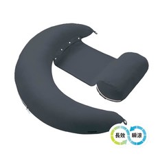 六甲村 全方位孕婦哺乳枕2.0 育兒升級款 - 睡眠/育兒坐墊/ALLin1/瞬涼柔膚/防螨抗菌, 2.0恬靜灰｜