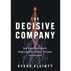 (영문도서) The Decisive Company: How High-Performance Organizations Connect Strategy to Ex... Hardcover, Houndstooth Press, English, 9781544546445