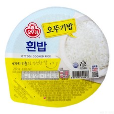 오뚜기 흰밥, 210g, 8개