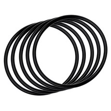 (5팩) 항구 화물 시카고 일렉트릭 락 텀블러용 교체 드라이브 벨트 - 중앙 기계/ABN/Viyuki 싱글 및 듀얼 배럴 모델에 적합 - 프리미엄 니트릴 고무, 10