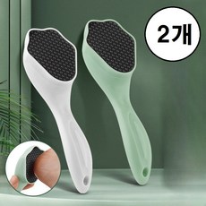 각질 제거기 발바닥 굳은살 제거, 2개, 화이트+민트