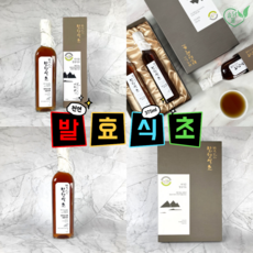 천연식초 발효식초 현미 발효, 1개, 375ml