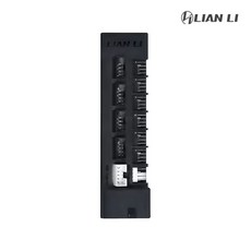 리안리 EDGE HUB (블랙), 1개, 블랙 화이트