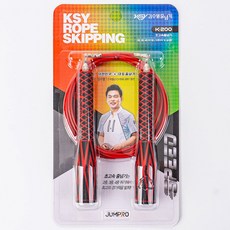 김수열줄넘기 초고속줄넘기 K-200, 빨강 키 160~170미만, 1개
