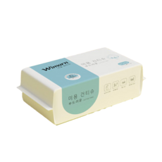 WIMARN 抽取式洗臉巾, 珍珠紋20x20cm, 1個