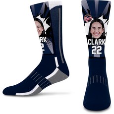 맨발 WNBA 케이틀린 클락 카-포! 선수 양말 사이즈 라지