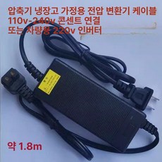 휴대용 냉장고 아이스박스 낚시용 온도표시 기능 여행용, 컴프레서 냉장고 220V 어댑터 2상, 1L