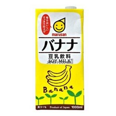 마루산 두유 바나나맛 1000ml / 일본두유, 1L
