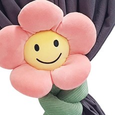 상도경몰 커튼 고정 홀더 꽃모양 커튼묶는끈 커텐끈 커튼타이백 커튼끈, 1개