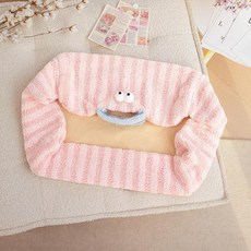 고양이 침대 겨울용 소형견 약자야 견고한 반려동물, S-[40x30cm]추천 1.5kg내, 1개, 핑크 [분리형]