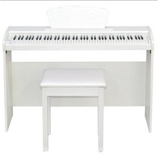 국산 디지털 피아노 88건반 비바체 전자 피아노 Vs-650Pro, 본체+나무다리+패달(기본), 1개, 화이트