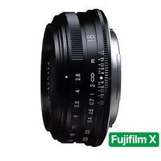 [정품등록시 5만 포인트 3년 보증] 보이그랜더 COLOR-SKOPAR 18mm F2.8 ASP 후지 X마운트 Black