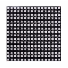 WS2812B 16x16 RGB LED 매트릭스 - 256픽셀 고해상 풀컬러 - 유연한 FPCB 패널 - DC5V, 1개