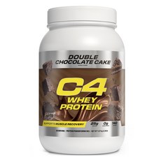 C4 웨이 프로틴 더블 초콜릿 케이크, 1.07kg, 1개