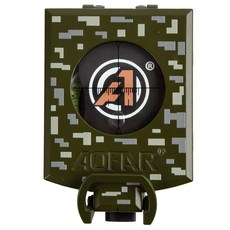 오파 AOFAR AF-4074 초정밀 고급 등산 캠핑 나침반, 국방색, 1개