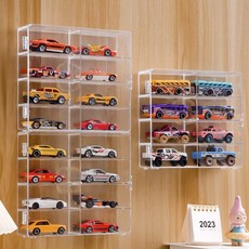 토미카 진열장 아크릴 보관 미니카 장식장 케이스 정리함, 1개