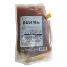 옹달샘 육수 2kg 6팩 냉면 사골 원액 식당 업소용, 1개