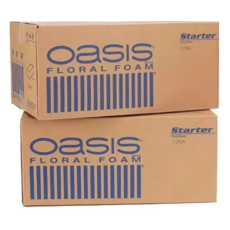 Oasis花店專用花泥 鮮花保濕海綿 盆景造型DIY花藝材料, 綠色, 1箱