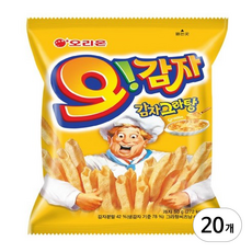 대형마트 오리온 오감자 그라탕 스낵, 50g, 20개