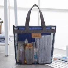 망사 비치백 목욕가방 hol+2314pv