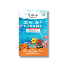 담백하루 키즈 알티지 오메가 츄 600 30p, 57g, 1개