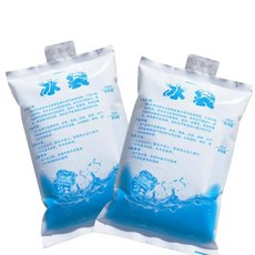 PS樂【J3124】加厚注水冰袋200ML 保鮮冷敷冰包 食物長效保冰袋 冷凍冰袋, 1個, 隨機出貨