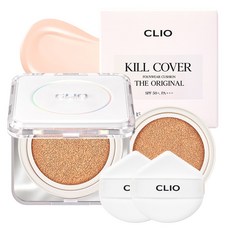 클리오 킬커버 파운웨어 쿠션 디 오리지널 기획세트+단독증정, 19C 라이트