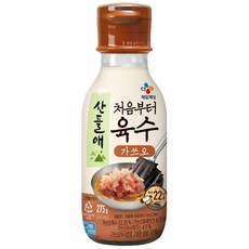 CJ제일제당 [CJ제일제당] 산들애 처음부터 가쓰오육수 275g x 1개