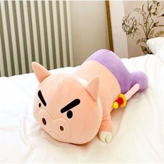 짱이상회 짱구 바디모찌쿠션 부리부리대마왕 등베개쿠션