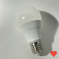 e26 전구 소켓 led 볼 컨버터내장형 램프 10W 주광색 6500k, 1개