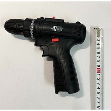 CANLIDI 鋰電電鑽 B款 雙速正反轉 手電鑽 電動螺絲刀, 1個, JJ低價款 12V黑 空機(無電池)
