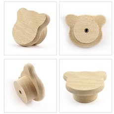 어린이 유아용 가구 서랍 제작 부속 1구 나무 손잡이nog4+8hXO, 상세페이지 참조, 1개