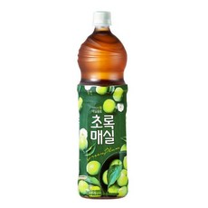 초록매실 1.5L 12개 매실음료 매실주스