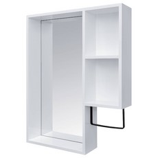 cerax洗樂適 PVC發泡板單門鏡櫃60CM，浴室收納好幫手，現貨供應, 市區（貨下一樓）