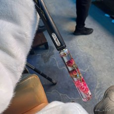 訂製加長把撞球桿，適用各式球竿, 浪漫紫【15釐米】,嘉點【帶禮盒】