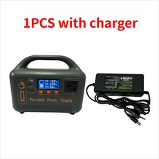 휴대용 발전소 태양광 발전기 (선택 사양: 태양광 패널) 400W 192Wh LiFePO4 캠핑용 태양광 충전기 파워뱅크, 1PCS 1, 220V용