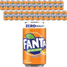 환타 제로 오렌지350ml X 24개, 350ml