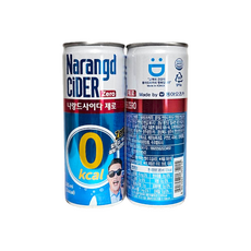 나랑드사이다 제로 칼로리 오리지널 245ml x 5개