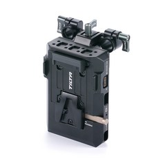 TILTA鐵頭 TA-BTP3-V-B 15mm導軌後掛V口供電板 通用機型, 1個