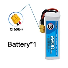 1개 탈라밧 4S 2200mAh 리포 배터리 14.8V 50C T XT60 플러그 포함 RC 자동차 버기 트럭 FPV 드론 모델 부