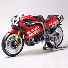 후지미 스즈키 GSXR750 1989 경주용 오토바이 프라모델 1:12, 1개