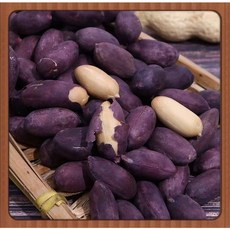 YAYA 볶음검정땅콩 흑땅콩 개별포장, 2개, 220g