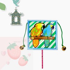 SB 빙글이딸랑이만들기 신생아딸랑이세트, 1개